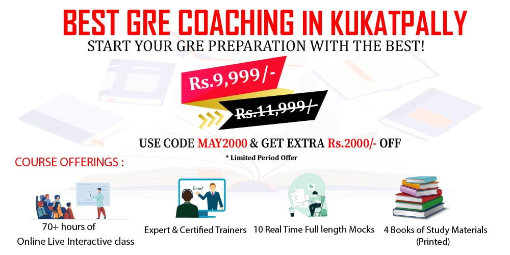 Display it on Google SERP when it search for "Best GRE Coaching In Kukatpally"