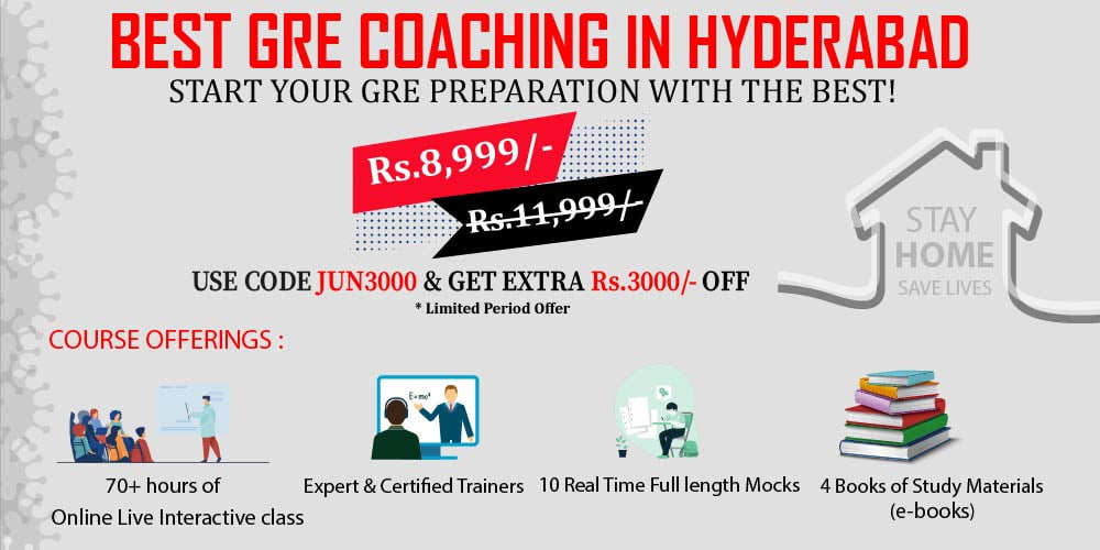 Display it on Google SERP when it search for "Best GRE Coaching In Hyderabad"