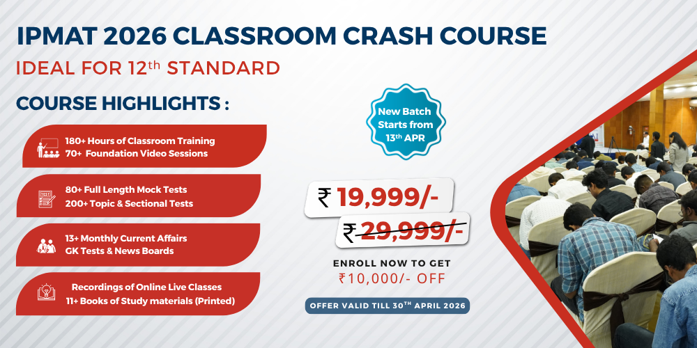 IPMAT Classroom Crash Course