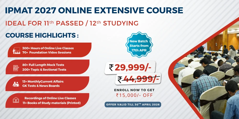 IPMAT Online Extensive Course