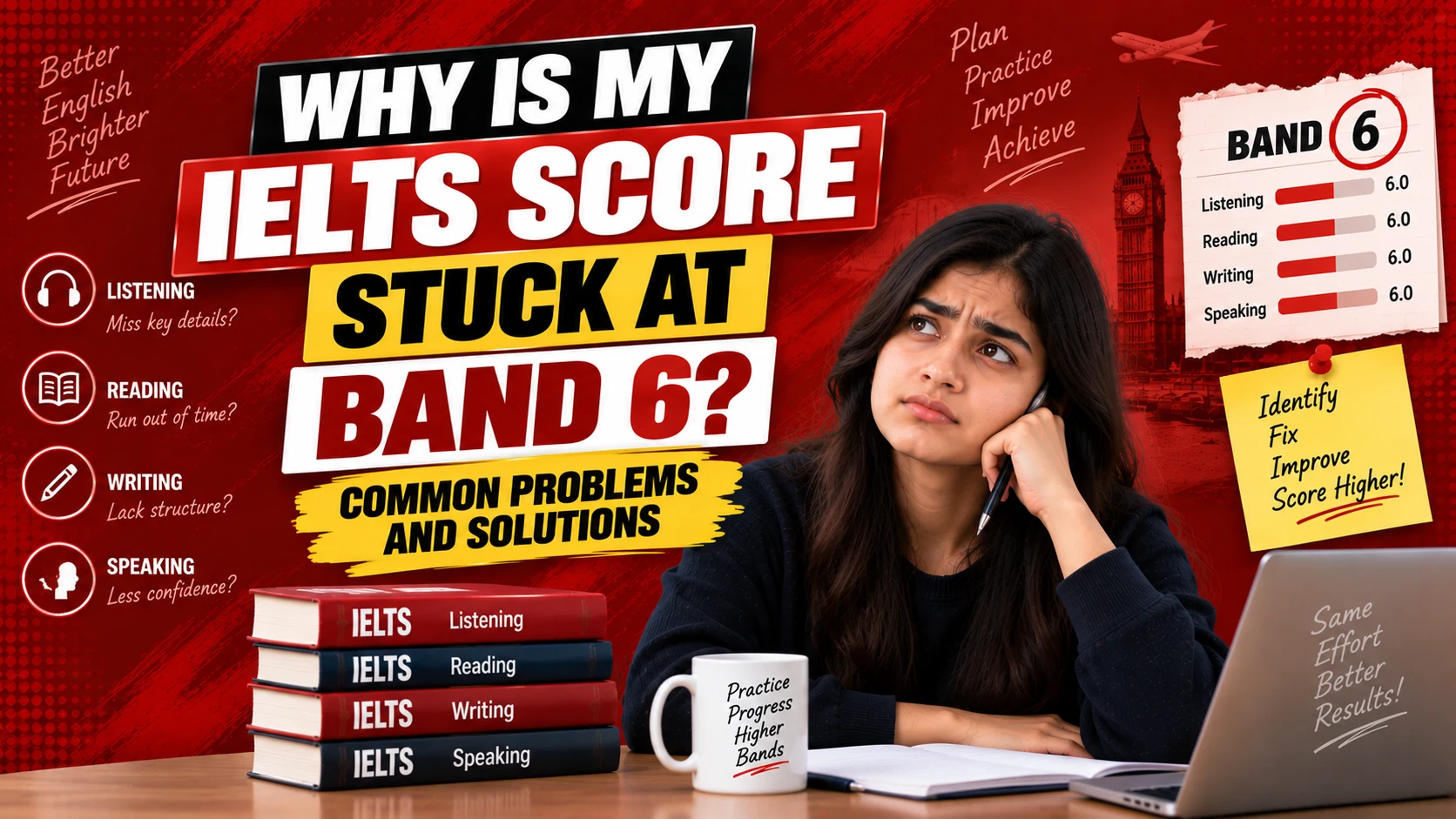 IELTS Band 6 not improving