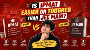 Is IPMAT easier or tougher than JEE Main?
