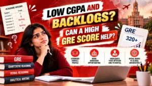Low CGPA and Backlogs? Can a High GRE Score Help?